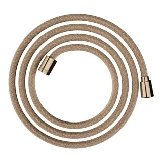 hansgrohe Textilbrauseschlauch 2000, Mut. 1x kon., 1x zyl, pol. r gold