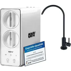 AORA GT600 Umkehrosmoseanlage Untertisch – tankloser Trinkwasserfilter mit 1-Wege-Armatur – 8 Stufen Filtration