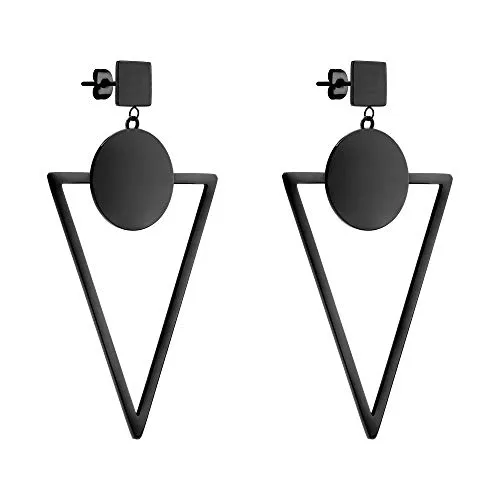 Stylische Ohrringe aus Edelstahl von LIEBESKIND BERLIN - Ohrringe für Damen im angesagten 70ies Look, aus hochwertigem, poliertem Edelstahl mit praktischem Steckverschluss – ein zeitloses Geschenk für jeden Anlass.