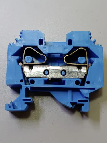 WAGO 283-104 2-Leiter N-Durchgangsklemmen; 16mm²; blau