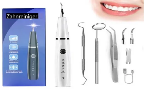 Montegoni Zahnpflege-Set Ultraschall Zahnsteinentferner von Montegoni