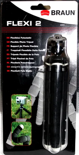 Braun Tisch Stativ Flexi 2 - schwarz