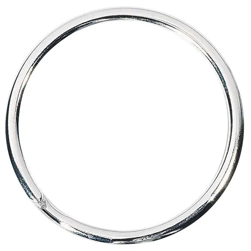 Wedo Schlüsselring Silber, 100 St. 2623038 - Praktische Schlüsselringe aus robustem Stahl, ideal für die Organisation von Schlüsseln und kleinen Zubehörteilen. Perfekt für Zuhause oder im Büro.
