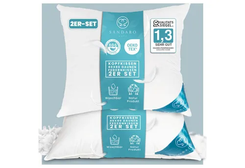 Sandaro Home Daunenkissen in weiß von Sandaro Home