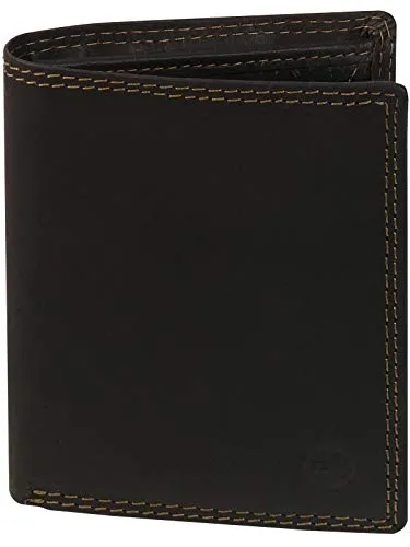 Harrys-Collection HC Herren Damen Kleine Sehr Flache Börse RFID Schutz, Farben:braun