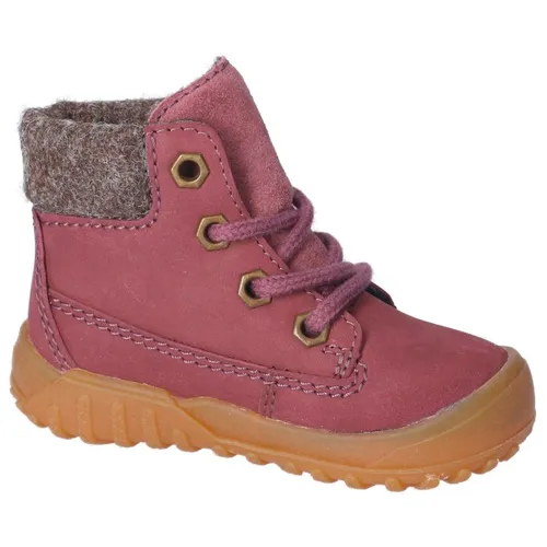 RICOSTA Mädchen Stiefel DEANY – Wasserdichte Lauflernschuhe - Wanderschuhe für Kinder, 100% wasserdicht dank CareTEX, aus hochwertigem Leder und Lammwolle für optimalen Komfort und Wärme.