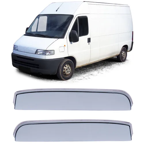 Windabweiser Regenabweiser Windschutz Hell für Fiat Ducato 2 230 244 94-06