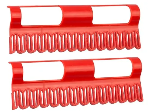 Massido Sockentrockner Sockenaufhänger 2er Set Sockenklammern Für Trockner Sockenhalter Wäscheständer Socken Aufhänger Kleinteilhalter Für Unterwäsche Rot 2 St. 15 x 5 cm