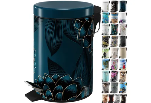 Sanilo Kosmetikeimer Dahlien, 3 Liter in grün von Sanilo