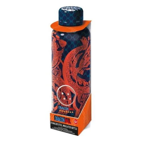 Stor THERMOSFLASCHE AUS Edelstahl 515 ML | Dragon Ball - Thermobehälter aus Edelstahl, BPA-frei und ideal für Fans von Dragon Ball, mit hochwertiger Lizenzierung und praktischem, wiederverwendbarem Design.