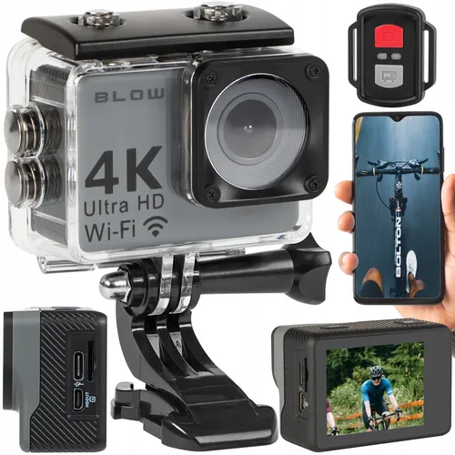 SPORTS CAMERA GO Pro 4U 4K WIFI USB WATER RESISTANT MICROPHONE ACCESSORIES KIT