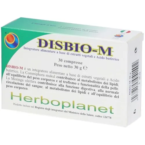 HERBOPLANET DISBIO-M 30Comp, schwarz, normal