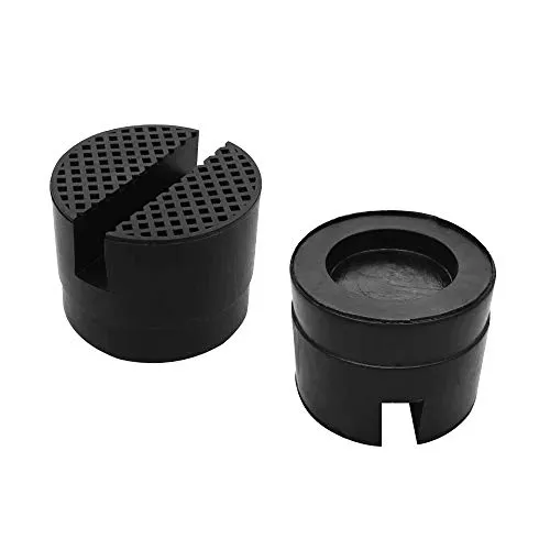 Gummiauflage für Wagenheber und Hebebühnen 2stk Universelle rutschfest für SUV Kleintransporter Kleinbusse