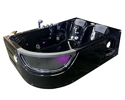 WHIRLPOOL BADEWANNE Orion CHROMOTERAPY 180 x 120 cm von Simba