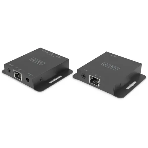 DIGITUS DS-55519 HDMI Extender - Repeater Transceiver für Video, Audio und Infrarot, über CAT 5e/6/6a/7/8, ermöglicht Übertragungen bis zu 70 m für optimale Flexibilität.