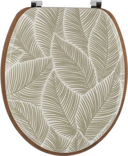 Wc Sitz Toilettendeckel Klodeckel Akazie Klobrille Toilettensitz Mdf Klositz braun