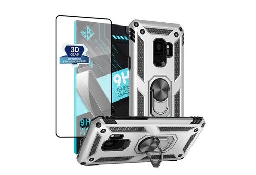 Tec-Expert Handyhülle Outdoor Cover Hülle für Für Samsung Galaxy S9 5.8 Zoll, 5.8, Premium Hülle aus verstärktem Polycarbonat