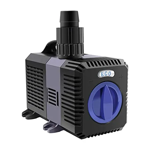 everfarel 3000/3600/4500/L/H ECO Teichpumpe Pumpe Filterpumpen Wasserpumpe für Gartenteiche (8000 L/H)