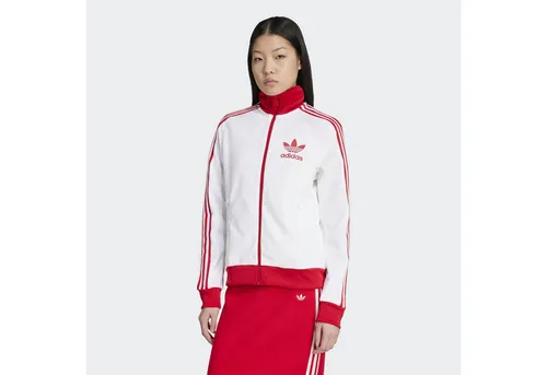 adidas Originals Trainingsjacke CLASSIC TT weiß XL in weiß von adidas