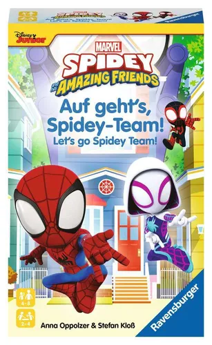 Ravensburger 22594 ReisespieleKinderspiele Spidey and his Amazing Friends - Auf