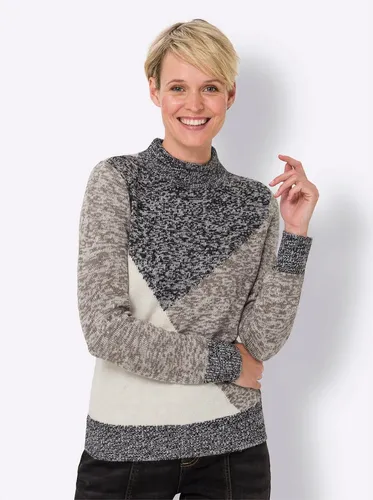 Sieh an! Strickpullover Pullover Langarm Jersey