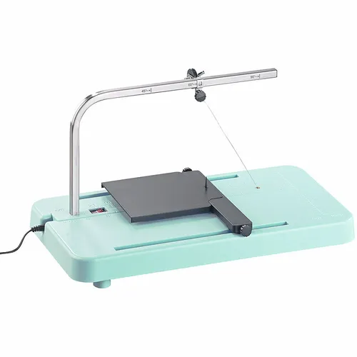 AGT Heißdraht-Schneidegerät für Styropor & Schaum - Dämmstoffzubehör, präzises Schneiden von Styropor und Schaum mit Winkeleinstellung für perfekte Ergebnisse.