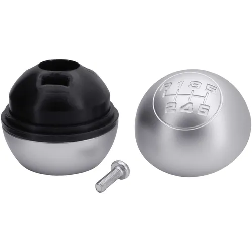 Gang Schaltknauf Schalthebel passend für Alfa Romeo Giulietta 2010-2020 Silber 6