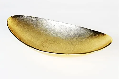 Aluminium Schale 'Lisa' in Gold in gold von Artra Design GmbH