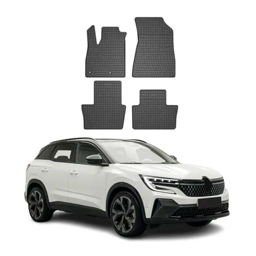 OMAC Auto-Fußmatten für Renault Austral 2022-2025 - Fahrzeugspezifische Gummimatten, wasserdicht und rutschfest, bieten perfekten Schutz für den Innenraum und sind leicht zu reinigen.