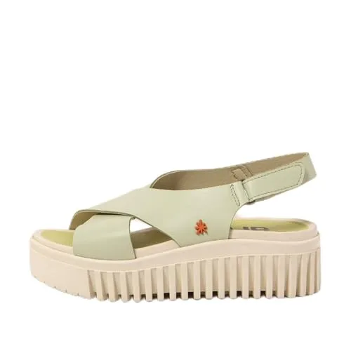 Produktbild ART Damen 1574 Brighton Flache Sandale, lindgrün, 37 EU