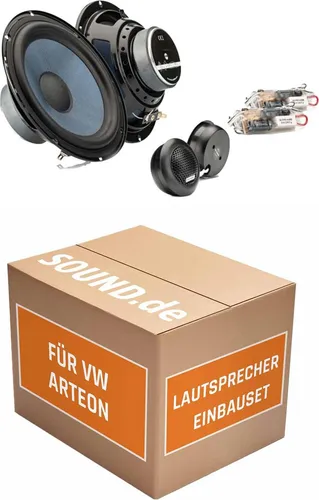 Gladen Alpha165G2 Einbaupaket für VW Arteon 3H - Komplettset für den Einbau von Lautsprechern in VW Arteon 3H. Enthält alle notwendigen Kabel und Adapter für eine einfache Installation und verbesserten Sound. Genießen Sie Ihre Musik mit hochwertigem Klang und einfacher Bedienung.
