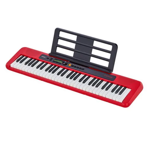 Casio CT-S200 RD Keyboard - 61-Tasten Keyboard mit 400 Sounds und Lern-Funktion, ideal für Einsteiger und kreative Musiker. Inklusive Chordana Play App-Anbindung für interaktives Lernen.