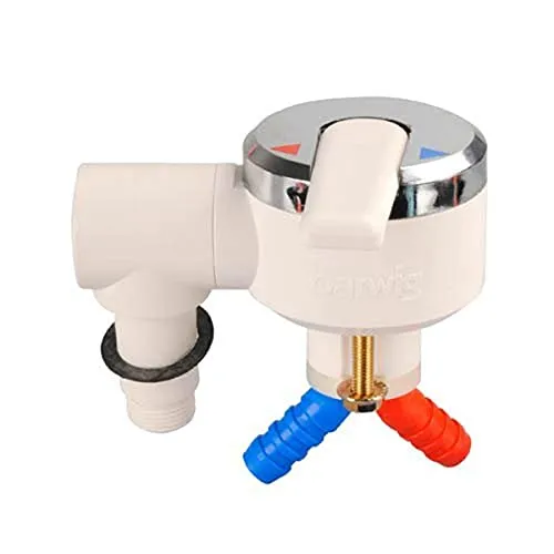 Barwig Einhebelmischer Perfect für Duschanschluss weiß/chrom SB