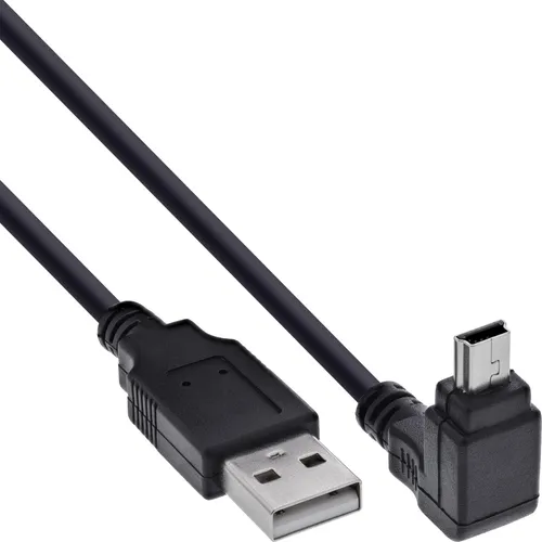 InLine® USB 2.0 Mini-Kabel 90° gewinkelt, 0,5m von InLine