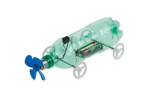 matches21 HOME & HOBBY Recycling Auto Propeller-Antrieb Bausatz Holzbaukasten