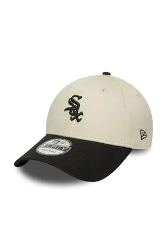 New Era 9Forty Strapback Cap - Chicago White Sox beige - Hüte & Mützen, stylische Baseballcap aus 100% Baumwolle, perfekt für den Sommer und ideal für Sportfans.