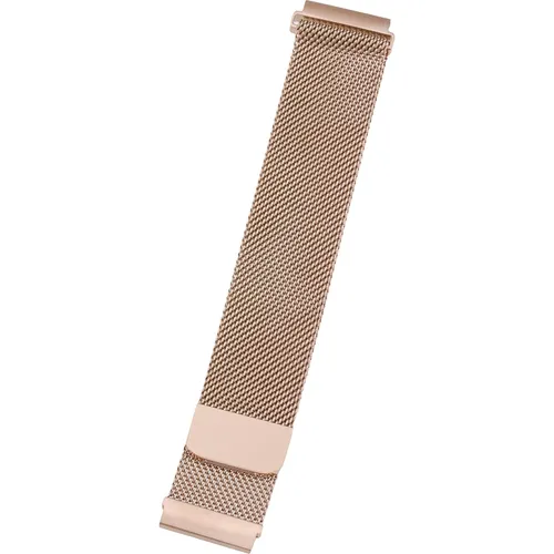 Armband 20 mm 17660 - Zubehör Smartwatches, elegantes Milanaise-Armband in Rose Gold für einen stilvollen Look und hohen Tragekomfort.