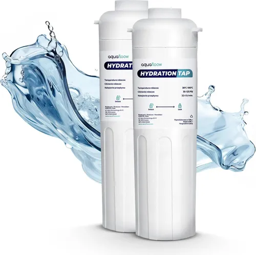 2X Aquafloow Filter Für Untertisch-Wasserfiltersystem, Wasserfilter Mit Chlorreduktion, Aktivkohlefilter, Von 30.000 Litern Oder 6-12 Monaten