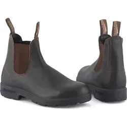 Blundstone 500 Chelseaboots Stout Brown 37,5 EU - Wanderschuhe aus hochwertigem Glattleder in Stout Brown, ideal für lässige Outfits und den Alltag, bequem und strapazierfähig.
