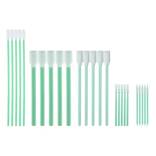 P-Beauty Schaumstoff Reinigungsstäbchen | Reinigungstupfer | Perfekt für empfindliche Stellen | Für Pflege & Sauberkeit | Elektronik und Medizintechnik | Rechteckig-klein Typ 127,5mm, 100 Stück |