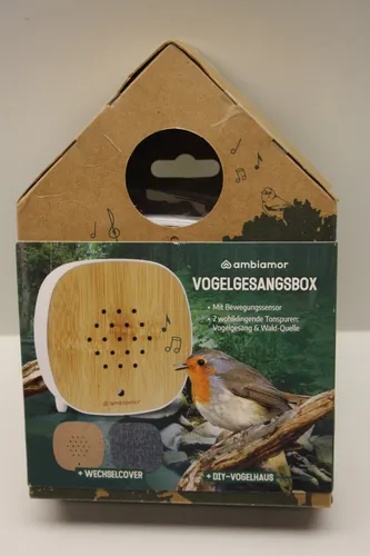 ambiamor Vogelgezwitscher Bewegungsmelder-Box