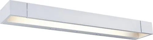 Paulmann Lucille 71207 Bad-Wandleuchte 17W Warmweiß - Moderne Bad-Wandleuchte mit schwenkbarem Wandfluter, 3-Stufen-Dimmfunktion und Spritzwasserschutz für stimmungsvolle Beleuchtung in jedem Raum.