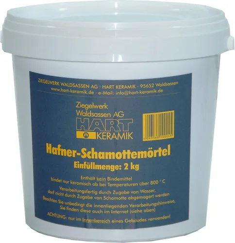 Schamottemörtel 2 kg bis 1000°C Schamottmörtel