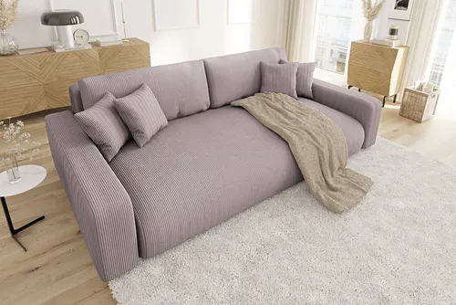 S-STYLE Einzelsofa Emma in Rosa/Pink - 234 cm Breite - Entdecken Sie das S-STYLE Einzelsofa Emma in einem modernen Rosa/Pink. Mit einer Breite von 234 cm und einer Höhe von 78 cm vereint es Stil und Komfort. Ideal für Ihr Wohnzimmer!
