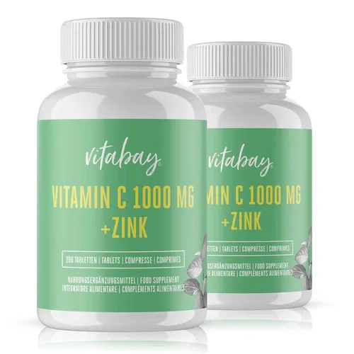Vitabay Vitamin C 1000 mg + Zink