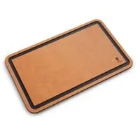 Weber 7005 Schneidebrett - 45 x 28 cm, gerillte Kanten für sauberes Schnitzen, spülmaschinenfest und ideal für SmokeFire EX4/EX6 Holzpelletgrills