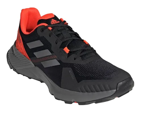 adidas Terrex Soulstride Trail-Laufschuhe für Herren, Größe 42 (8,5) - Laufschuhe für Trailrunning, bieten exzellente Dämpfung und Komfort. Ideal für Gelände und Stadt dank Hybrid-Außensohle mit optimaler Traktion.