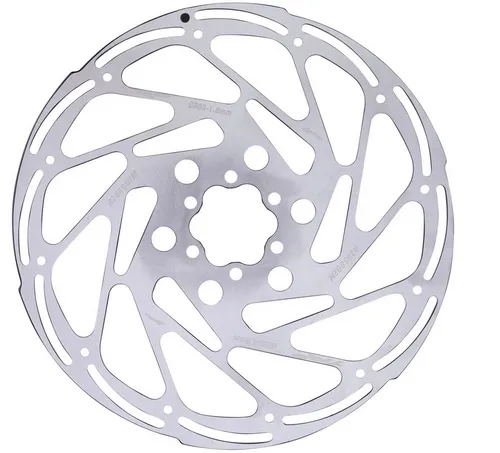 TRP Bremsscheibe R203S02M, 203 mm - Bremsscheibe aus Edelstahl mit 6-Loch-Befestigung, ideal für optimale Bremsleistung und Gewichtseinsparung mit nur 230 g.