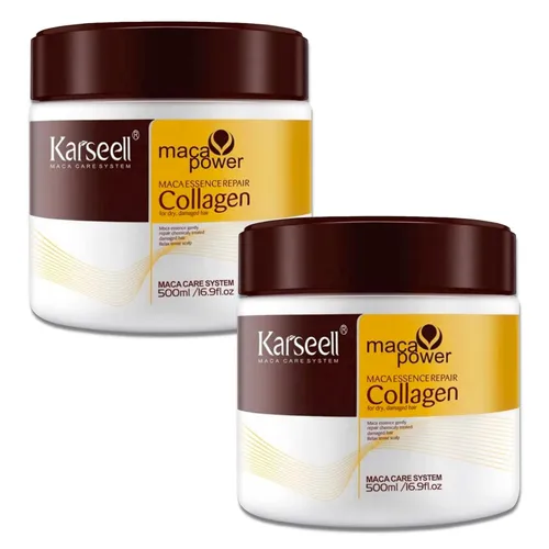 Karseell Haarmaske mit Kollagen und Arganöl - Karseell Haarmaske 500 ml – intensive Pflege für geschädigtes Haar. Mit innovativer Formel für tiefenwirksame Regeneration und sofort sichtbare Ergebnisse. Für geschmeidiges, glänzendes Haar und ein luxuriöses Pflegeerlebnis.