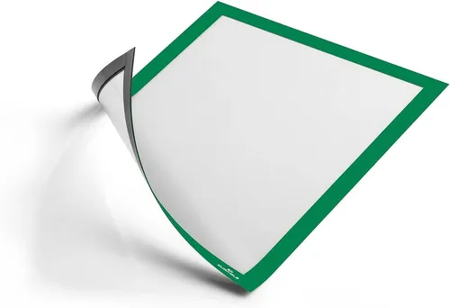 Durable Info-Rahmen Duraframe Magnetic A4 - 5 Stück in Gelb - Aufsteller & Wechselrahmen, ideal für flexible Präsentationen und einfaches Wechseln von Dokumenten dank magnetischer Rückseite.